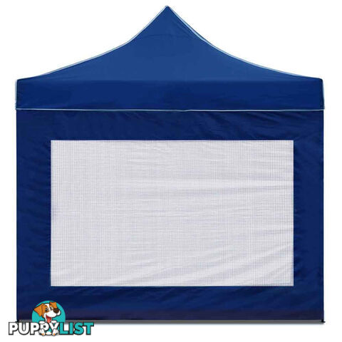 3x4.5 Pop Up Gazebo Hut with Sandbags Blue