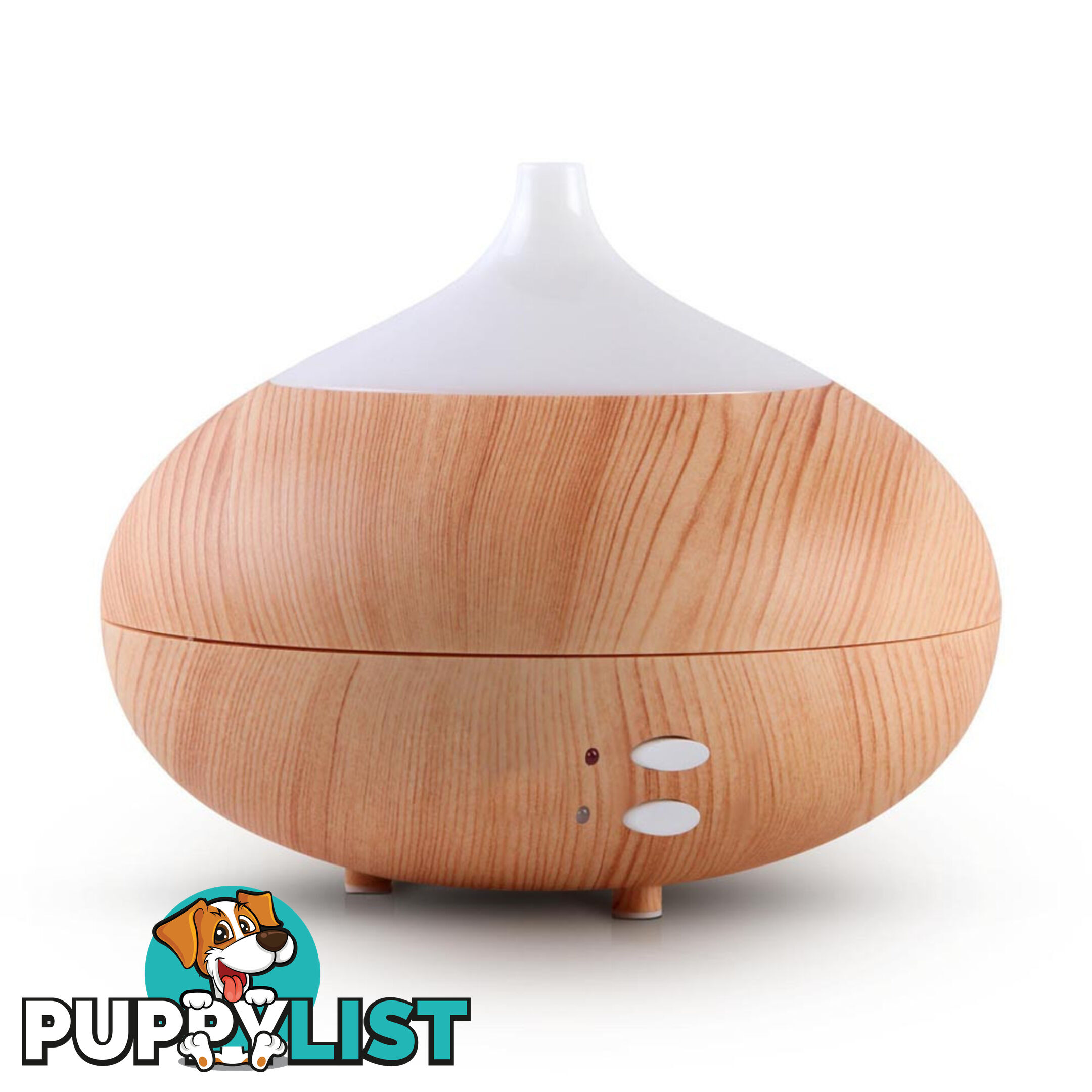 300ml 4-in-1 Aroma Diffuser Light Wood