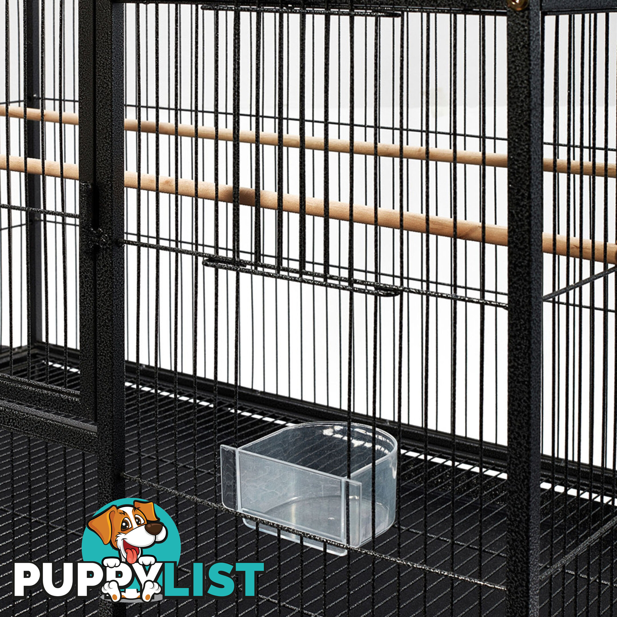 Pet Bird Cage Black Large - 140CM