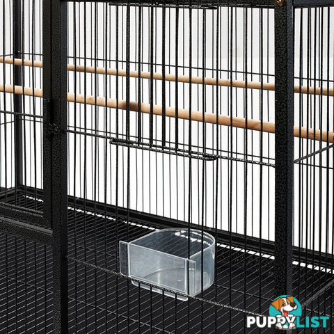 Pet Bird Cage Black Large - 140CM