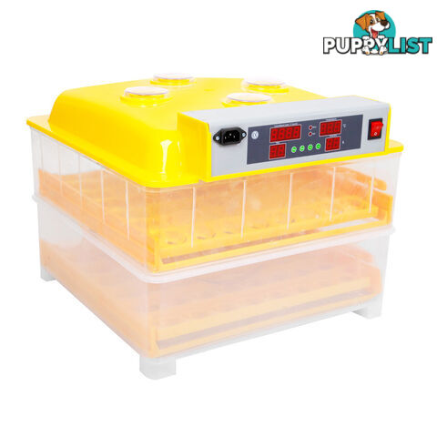 Automatic 112 Egg Incubator Yellow