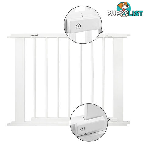 Baby Natural White Wooden Playpen