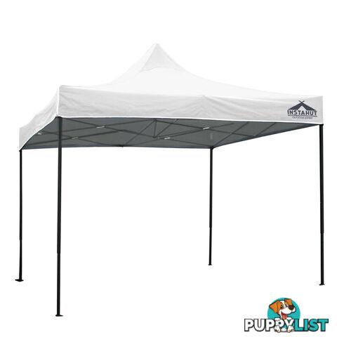 3m x 3m Pop-up Garden Outdoor Gazebo White