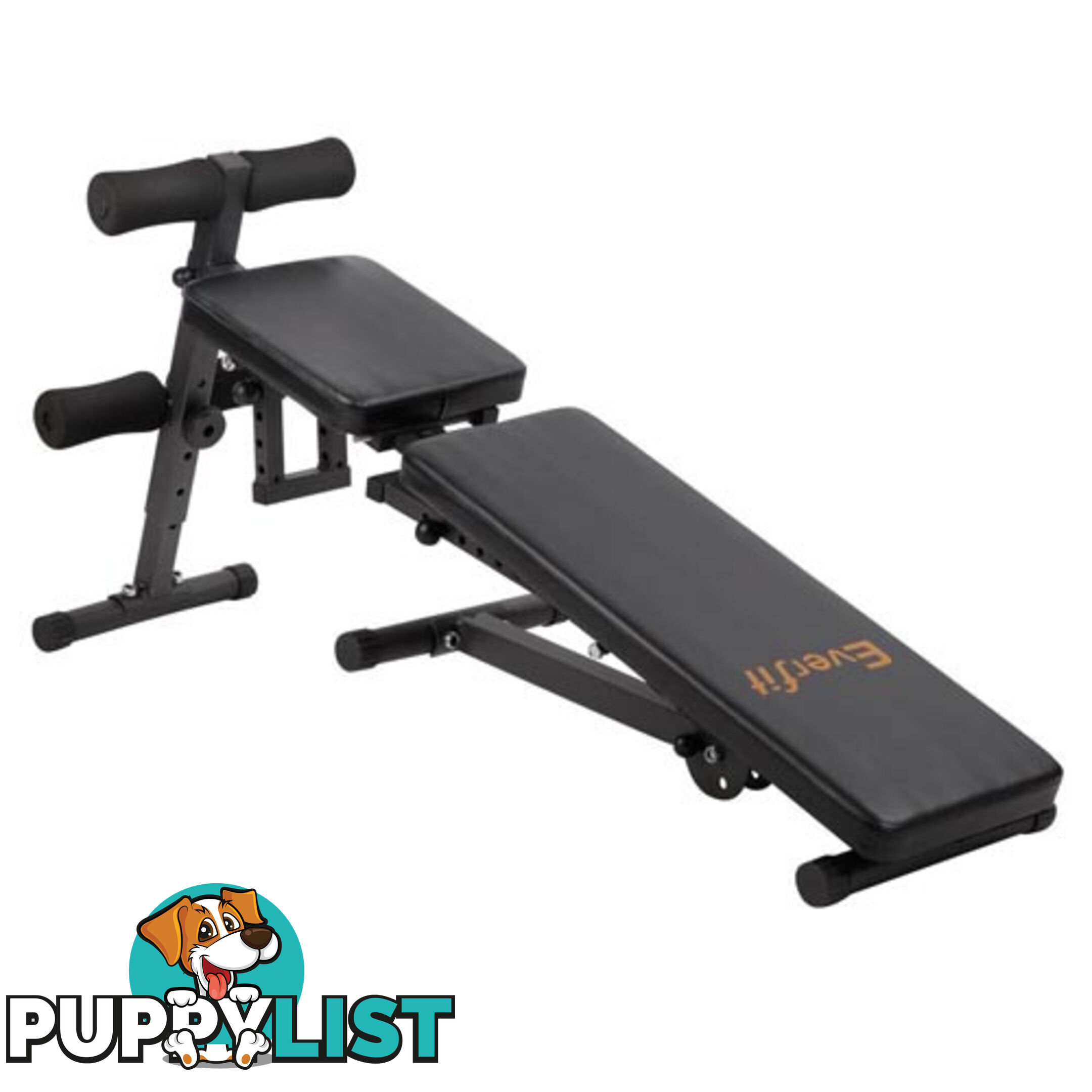 FID Flat Adjustable Bench 150Kg