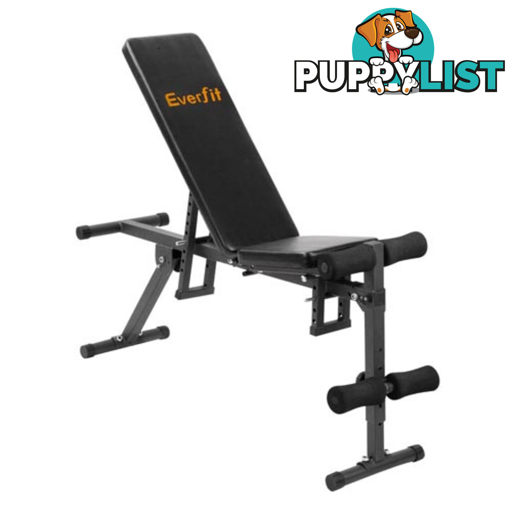 FID Flat Adjustable Bench 150Kg