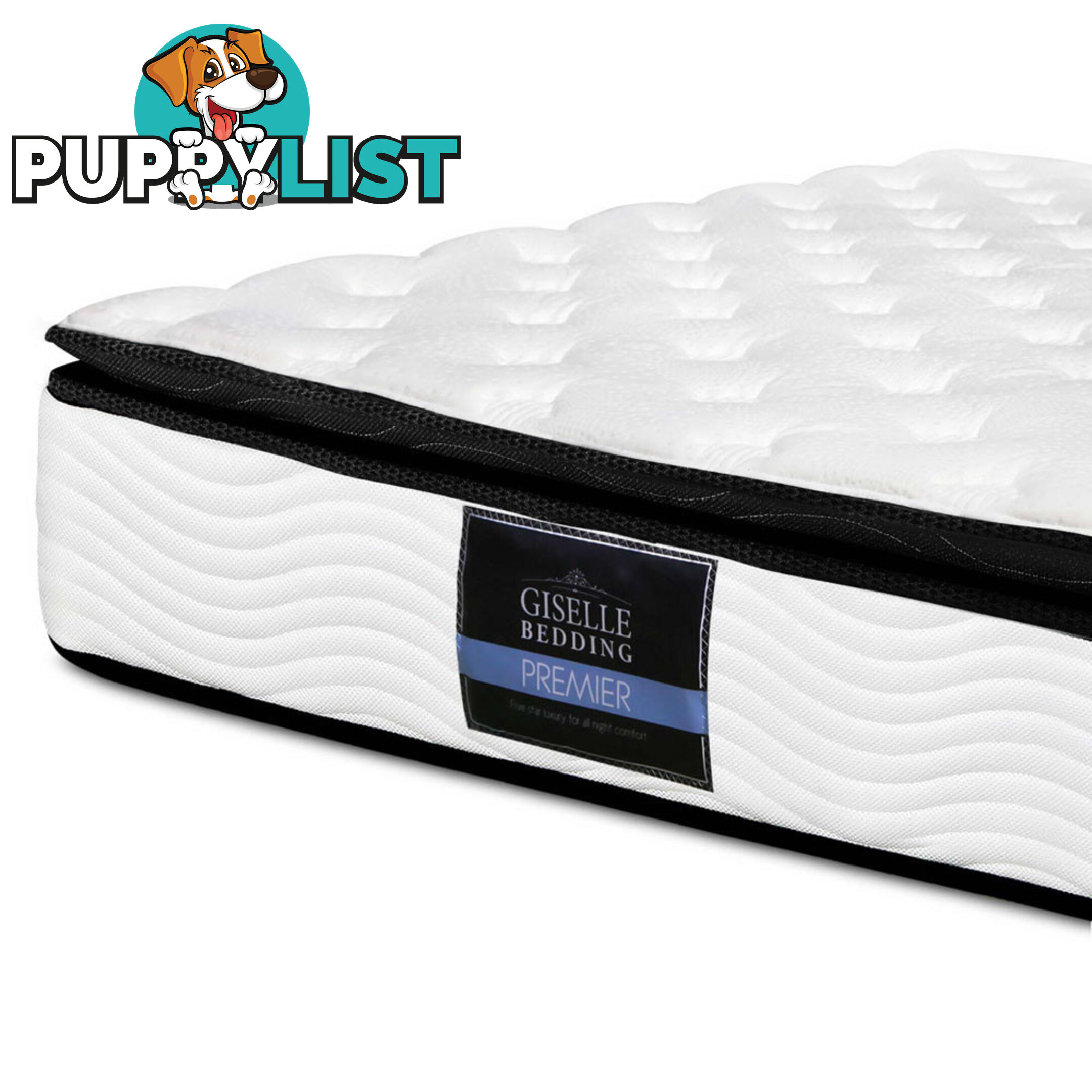 Latex Pillow Top Pocket Spring Mattress Double