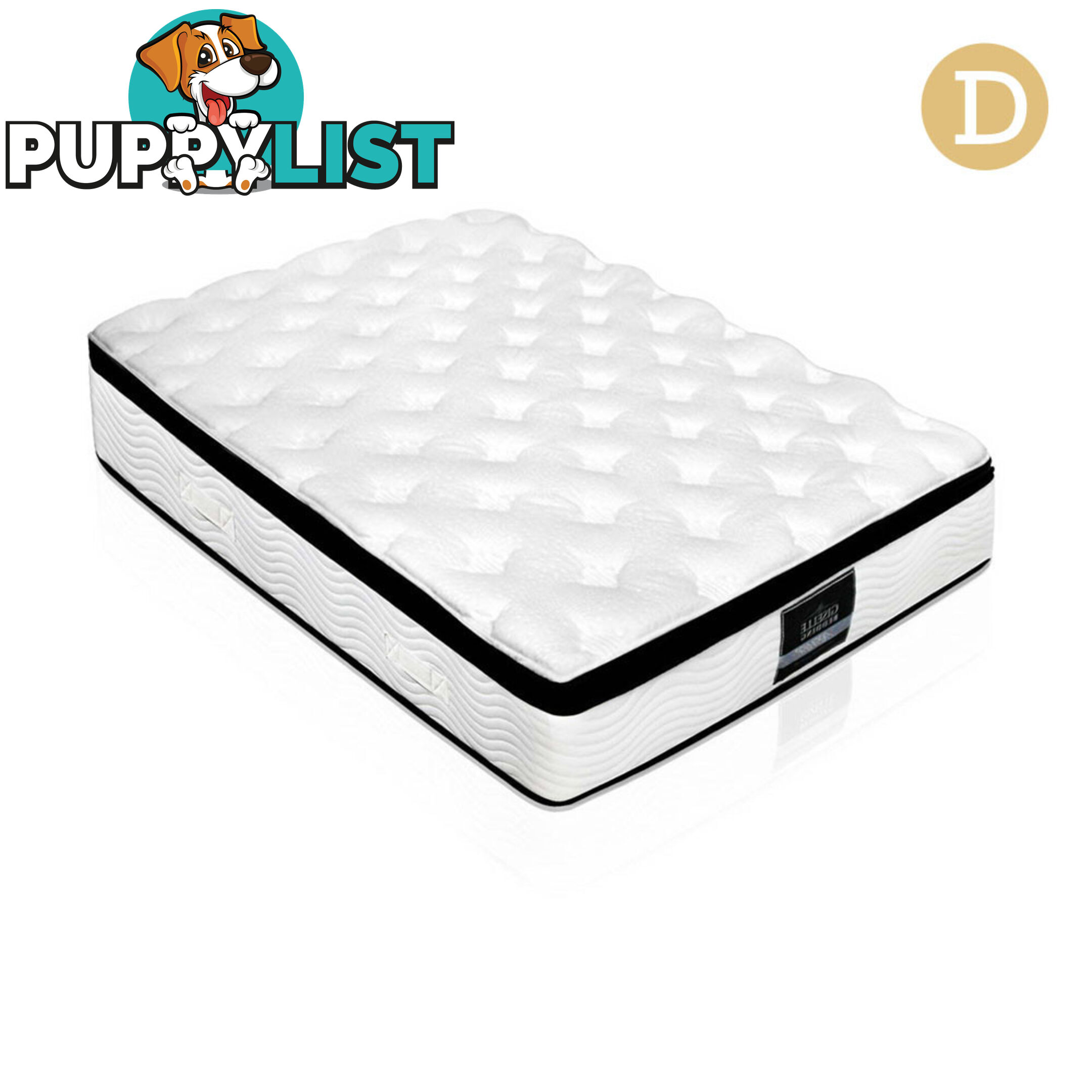 Latex Pillow Top Pocket Spring Mattress Double