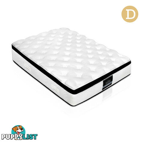 Latex Pillow Top Pocket Spring Mattress Double