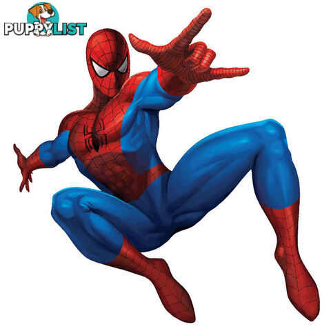 10 X Spiderman Wall Sticker - Totally Movable