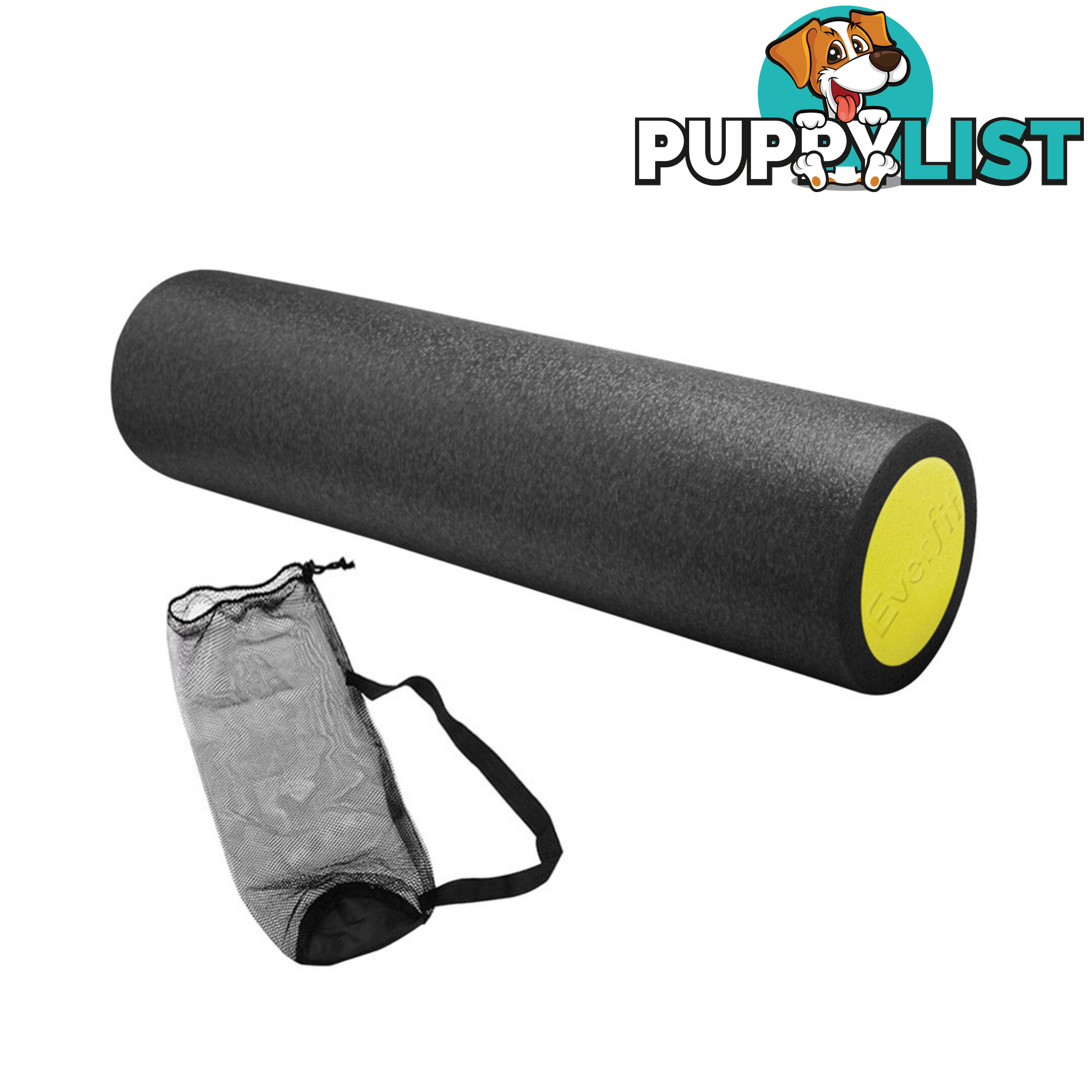 Foam Roller 45 x 15cm Black