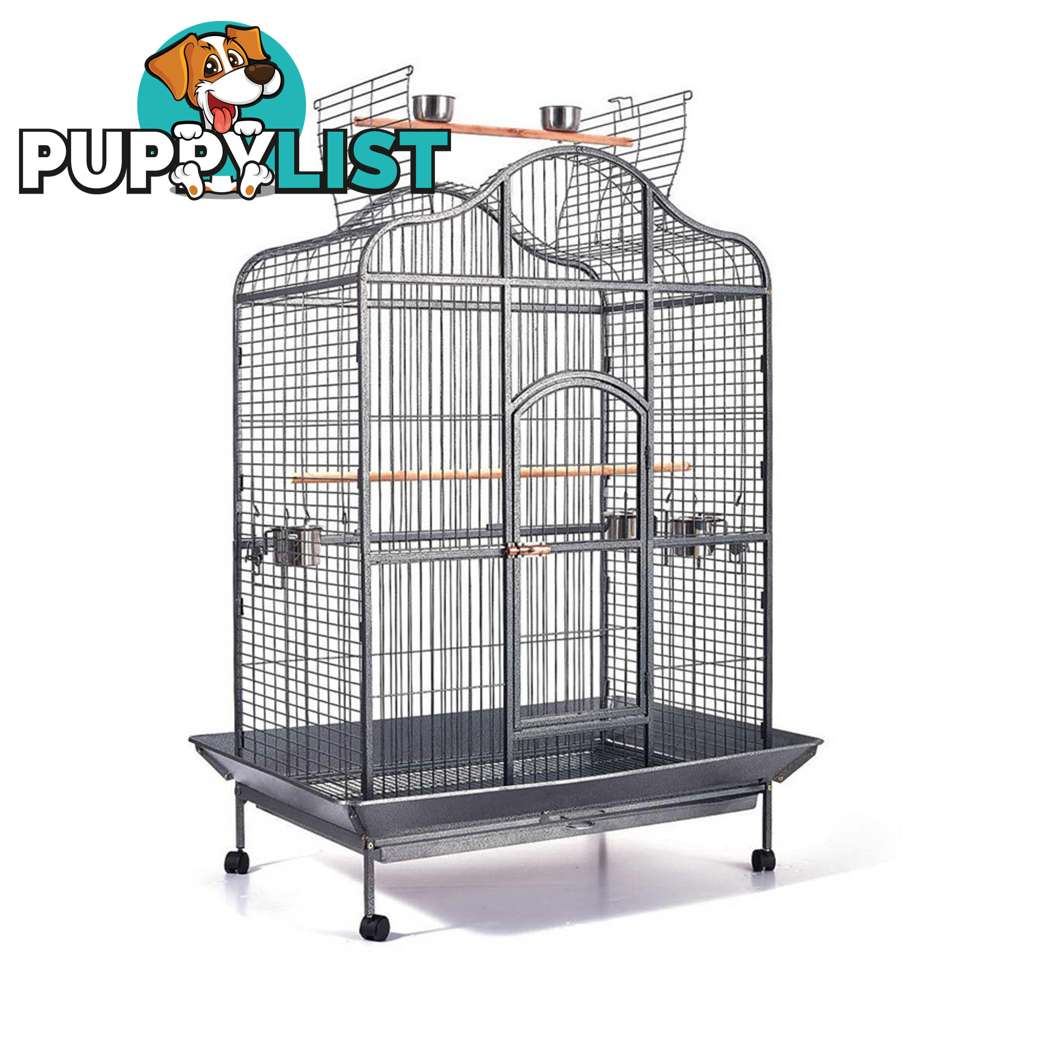 Large Bird Parrot Cage with Wheels