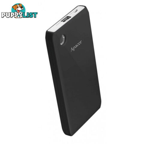 APACER DELUXE PORTABLE POWERBANK 10000MAH BLACK COLOR ( B515 BLACK )