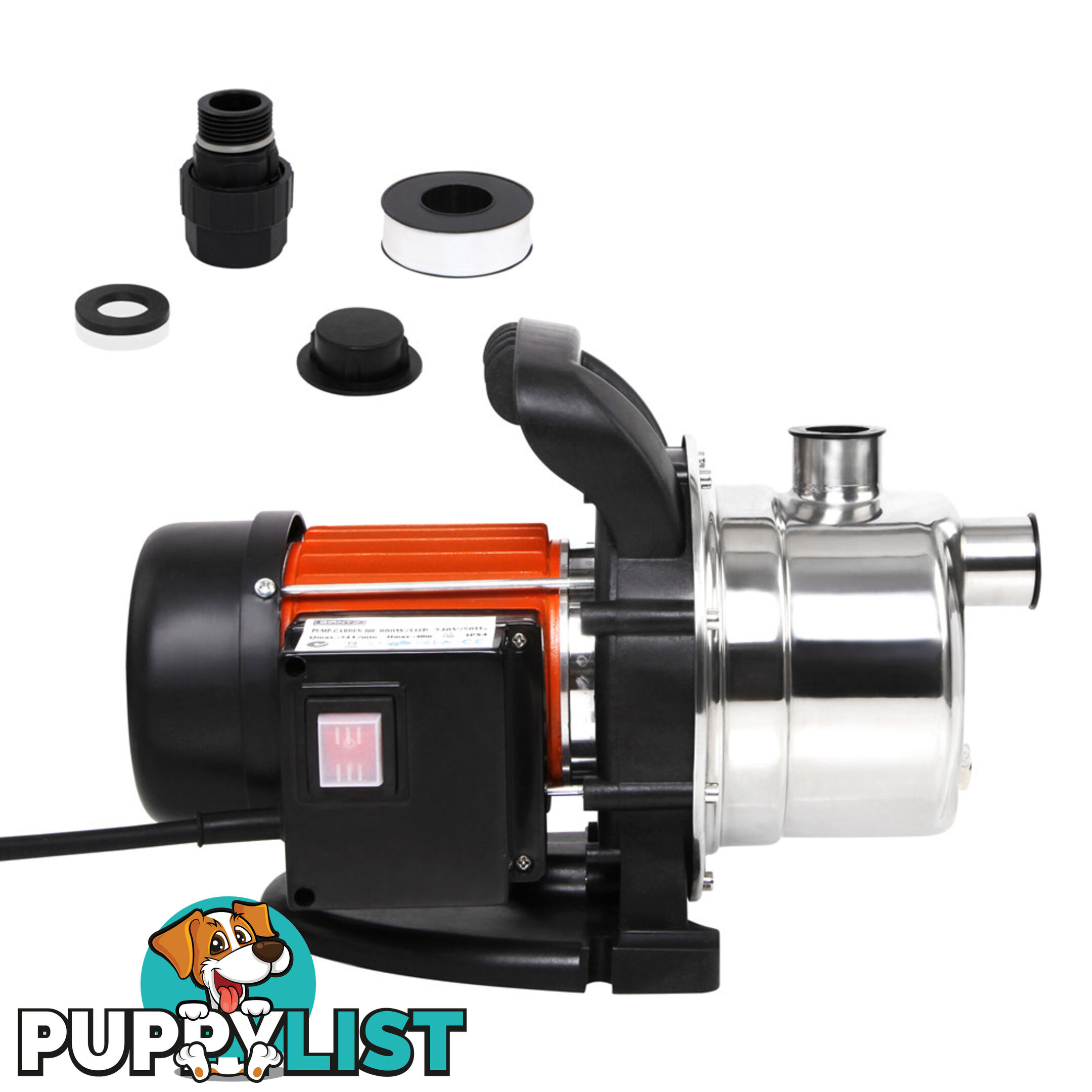 800w Stainless Steel Garden Water Pump 54L/Min