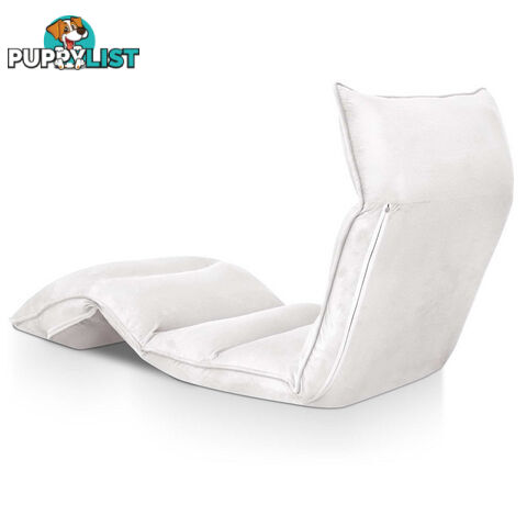 Lounge Sofa Chair - 375 Adjustable Angles  Ivory