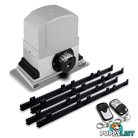 Automatic Sliding Gate Opener with 2 Remote Controls