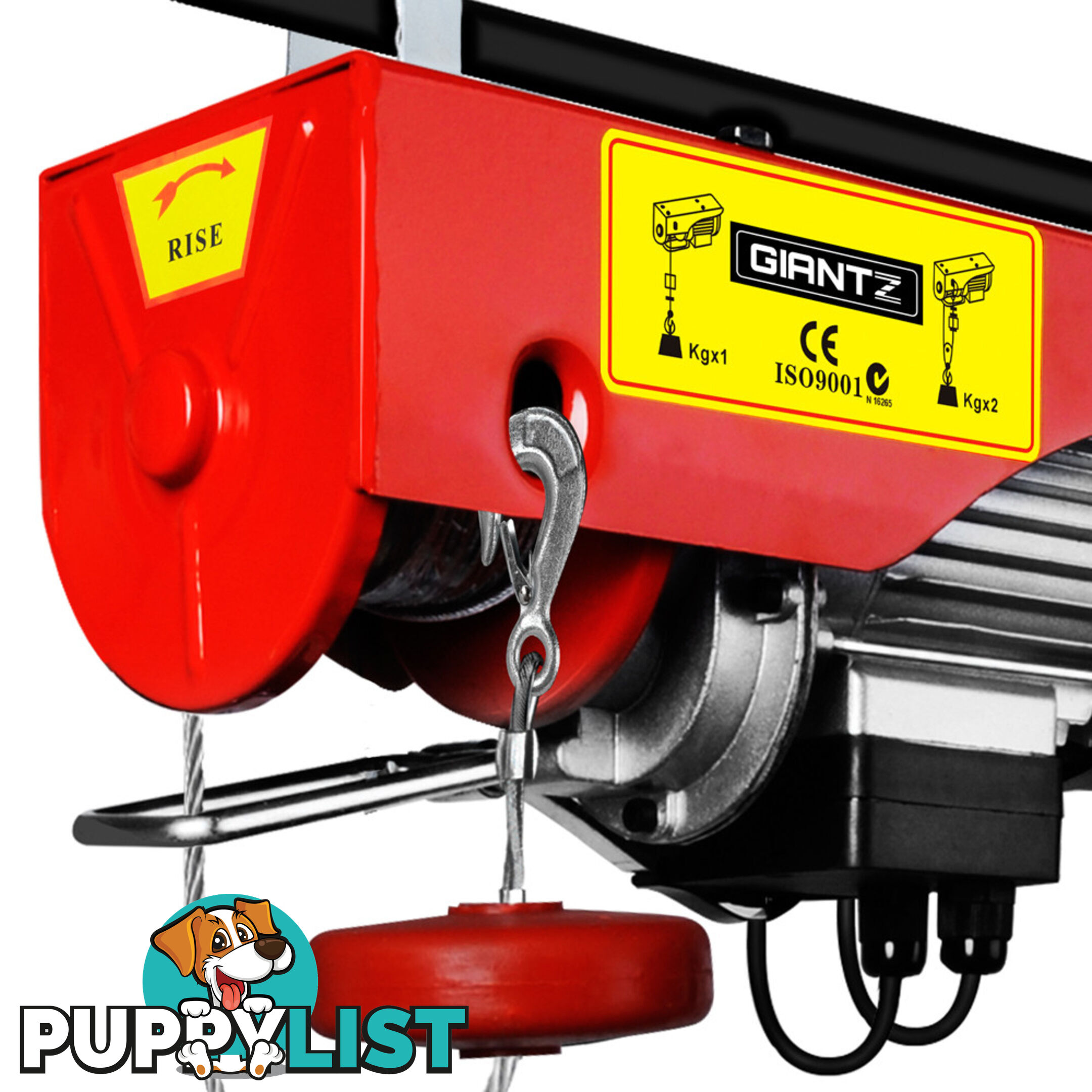 400/800kg 1300W Electric Hoist Winch