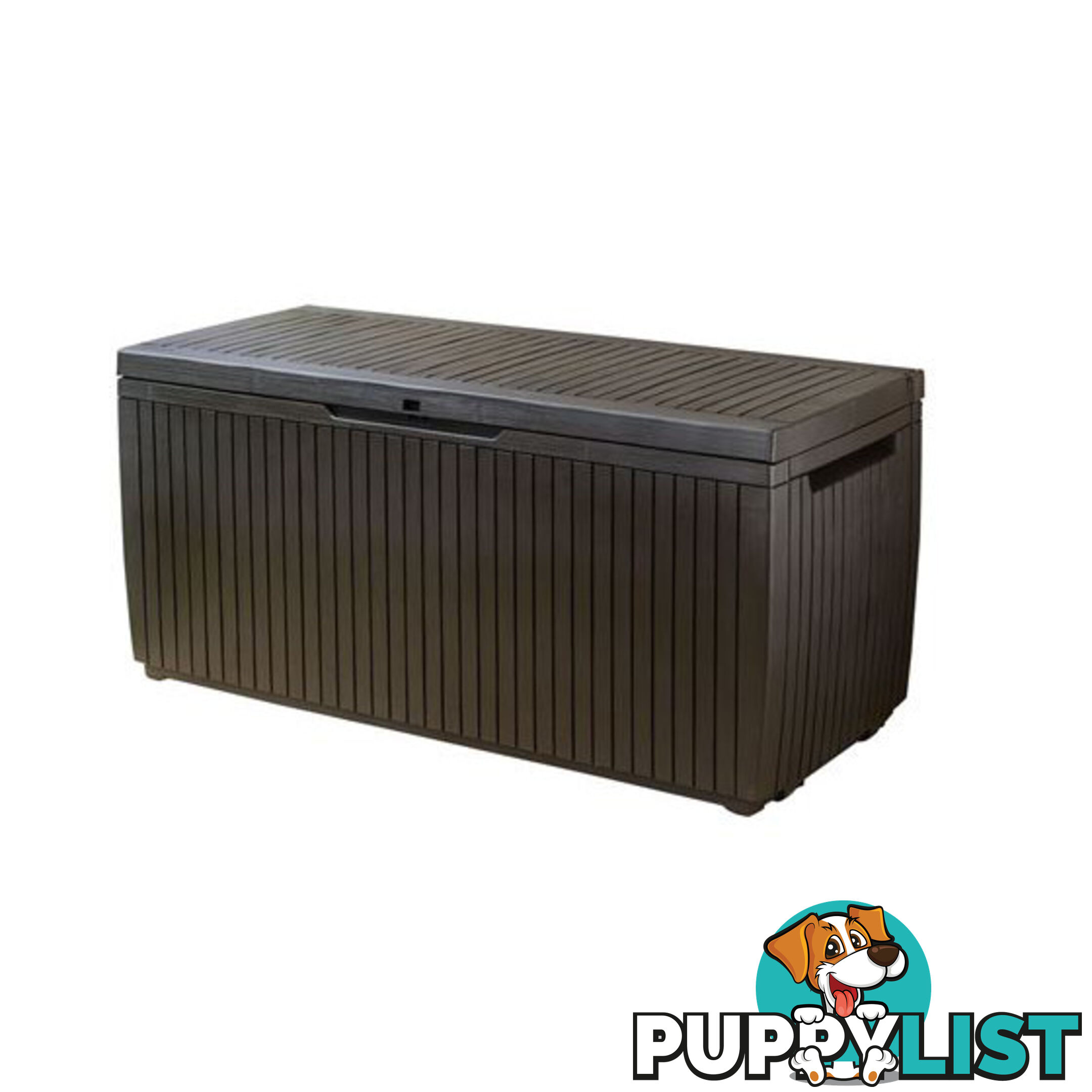 Keter Springwood Garden Storage Box Espresso