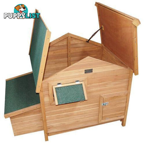 Deluxe Roomy Chicken Coop