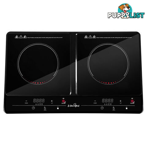 5 Star Chef Induction Cooktop Portable Duo