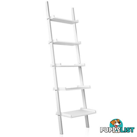 5 Tier Wall Ladder Shelf