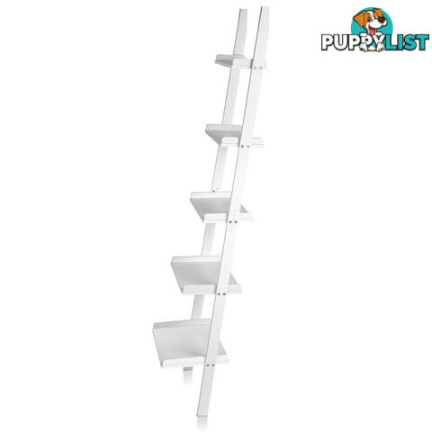 5 Tier Wall Ladder Shelf