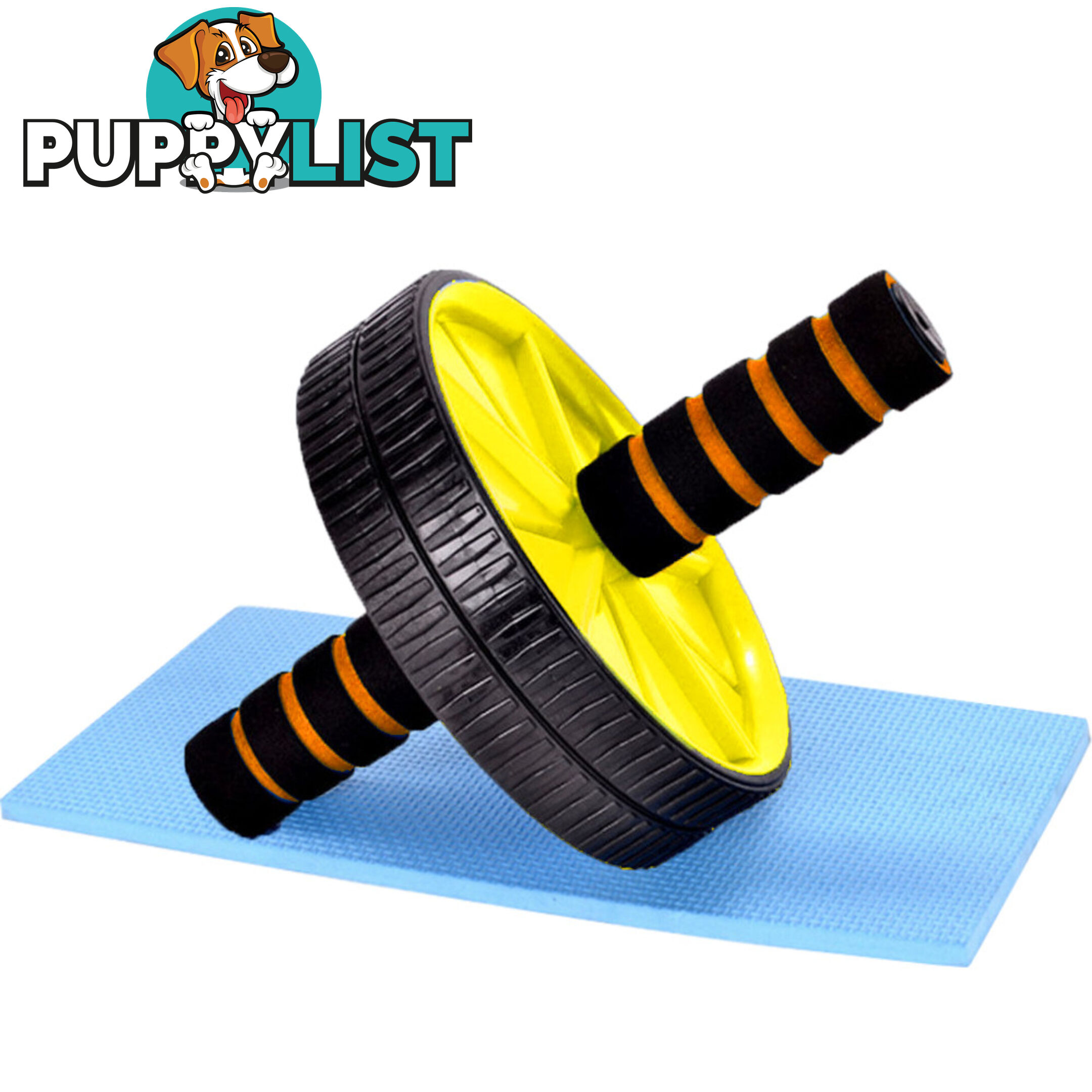 ABS Abdominal Exercise Wheel Gym Fitness Machine Body Strength Traning Roller