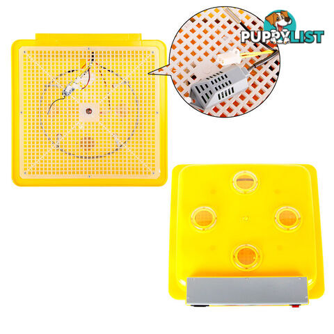 Automatic 96 Egg Incubator Yellow