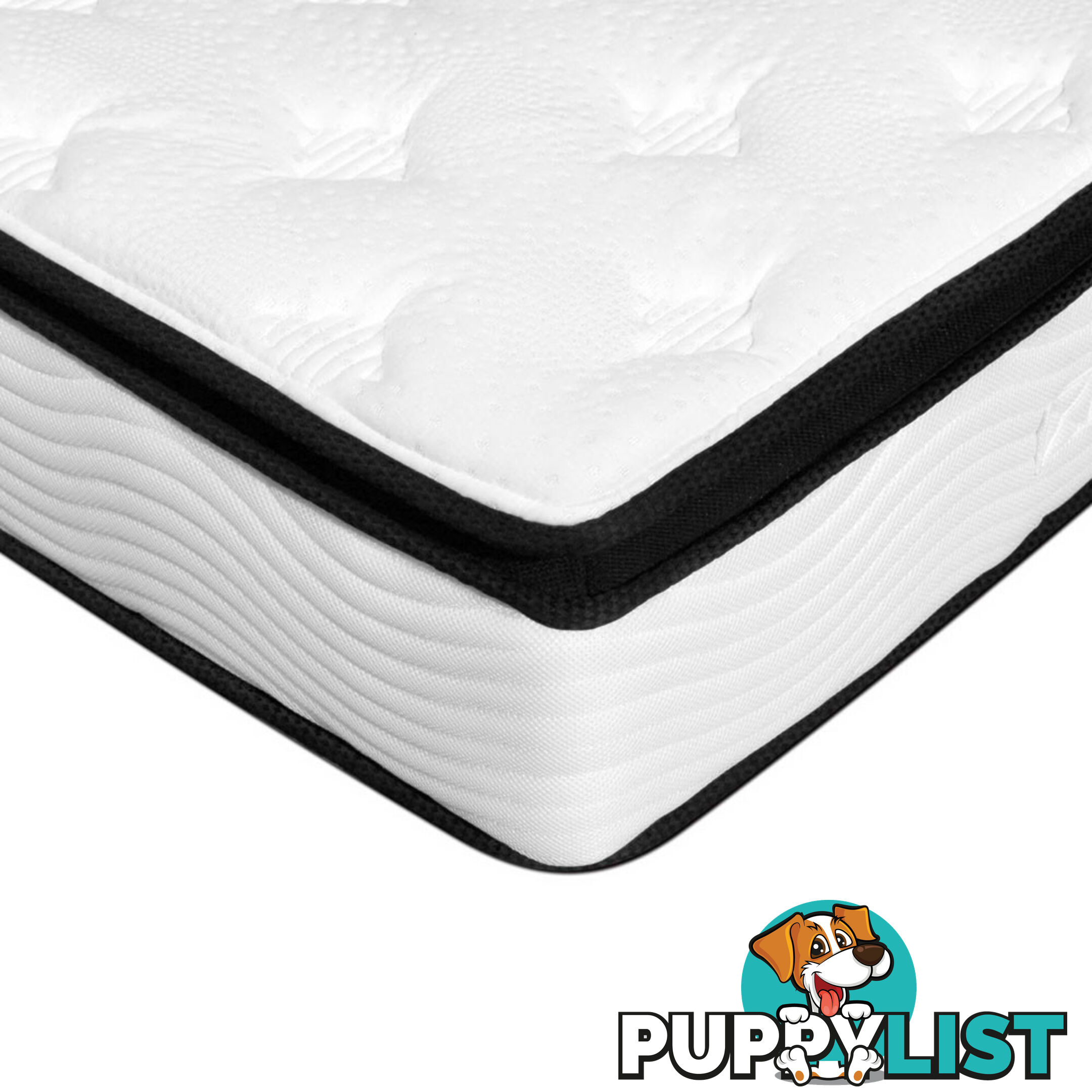 Latex Pillow Top Pocket Spring Mattress Queen