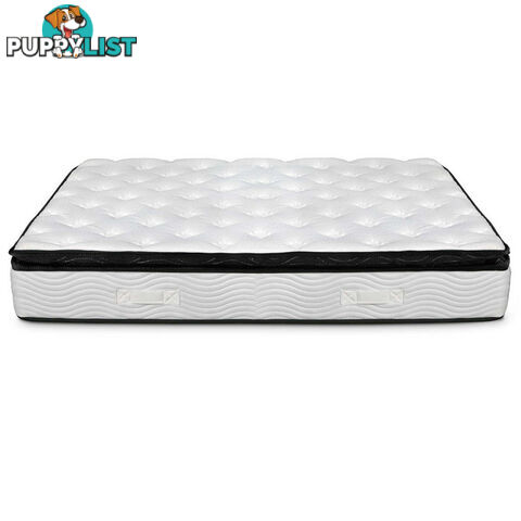 Latex Pillow Top Pocket Spring Mattress Queen