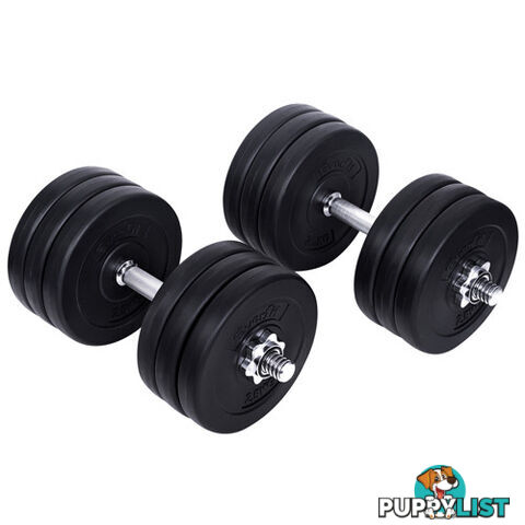 35kg Fitness Gym Exercise Dumbbell Set