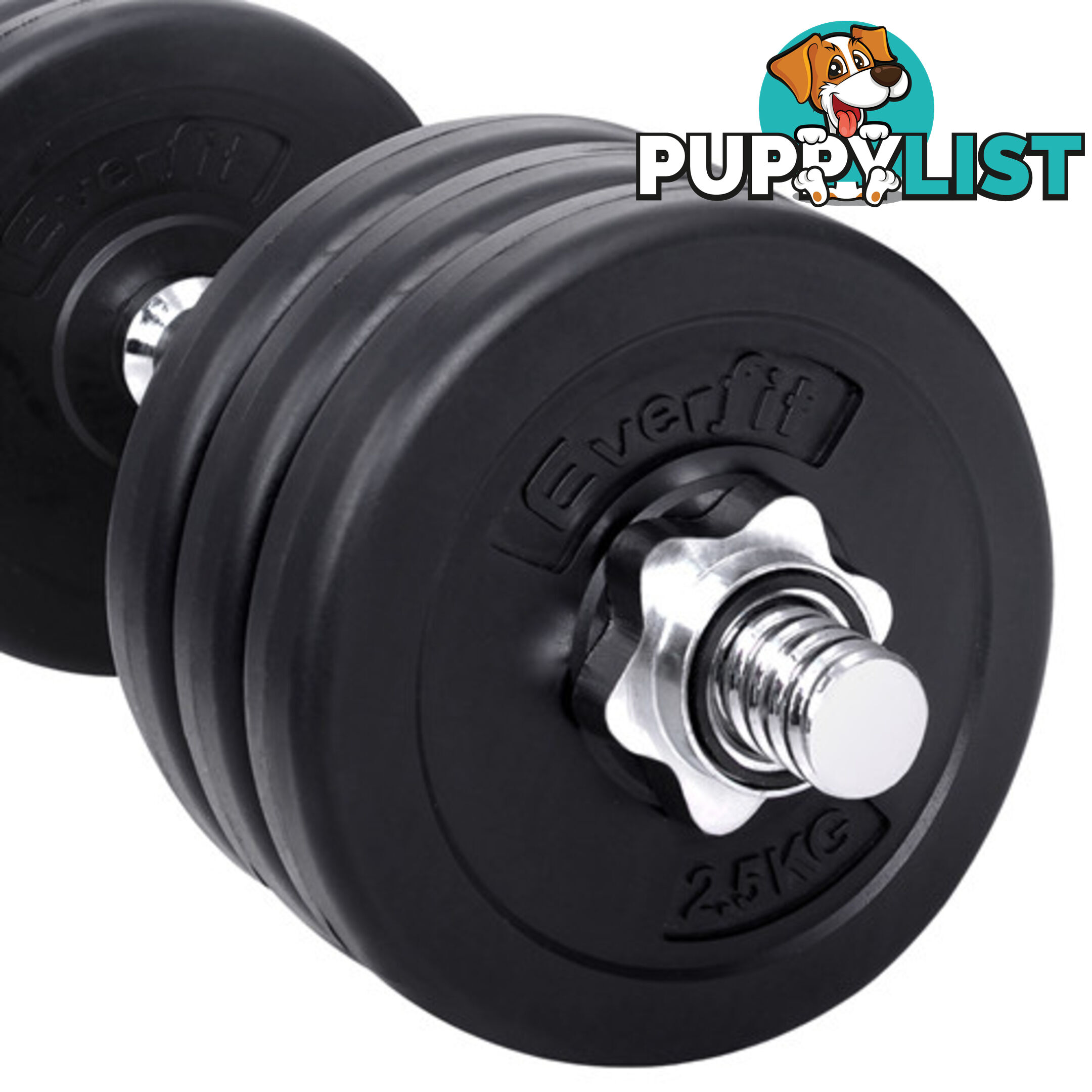 35kg Fitness Gym Exercise Dumbbell Set