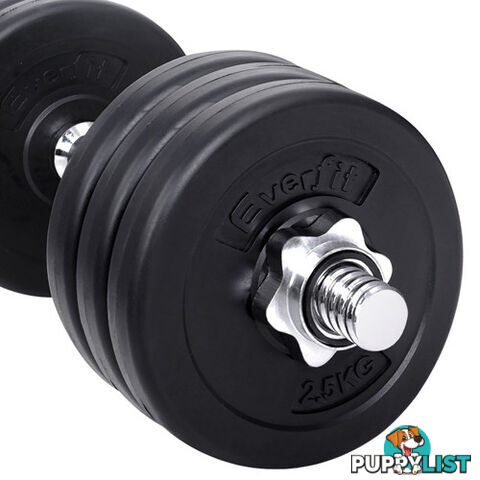 35kg Fitness Gym Exercise Dumbbell Set