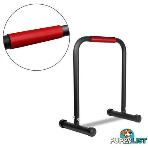 Fitness Chin Up Dip Parallel Bars Black