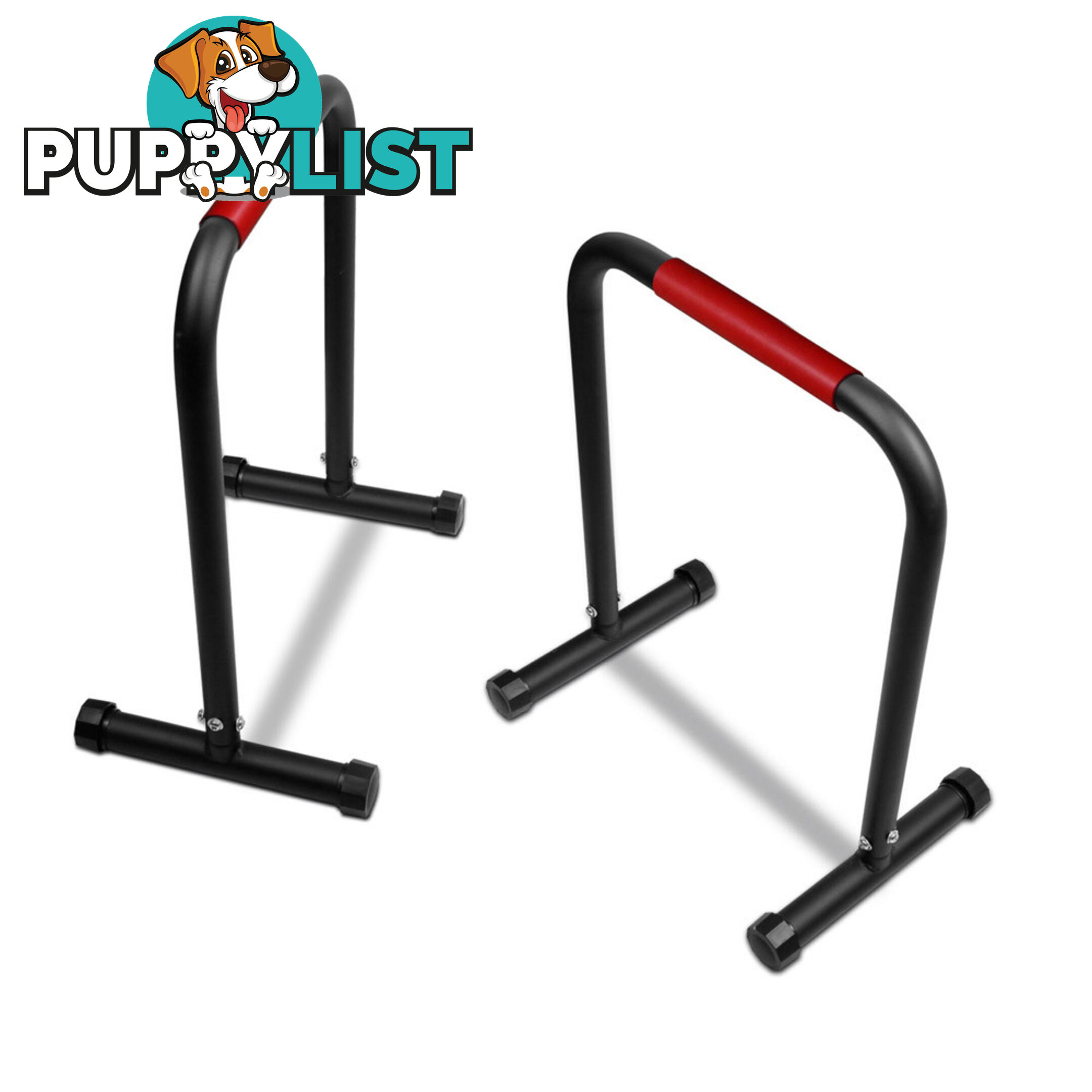 Fitness Chin Up Dip Parallel Bars Black