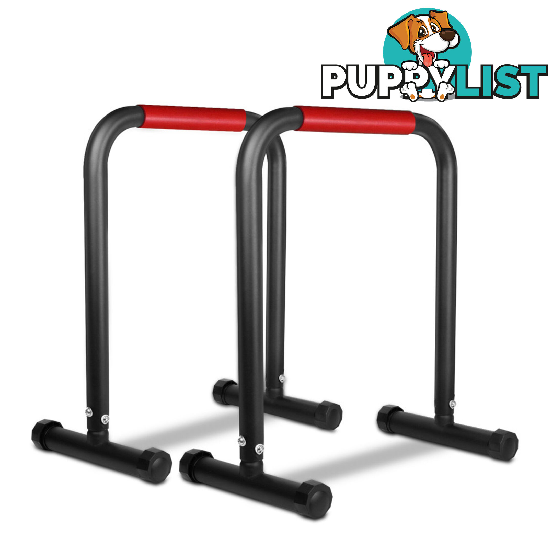 Fitness Chin Up Dip Parallel Bars Black