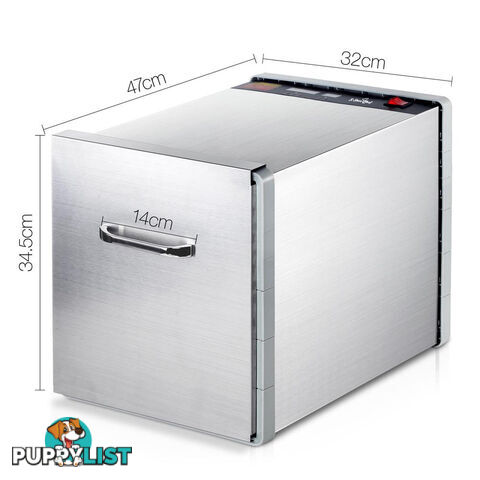 Stainless Steel Food Dehydrator  8 Trays