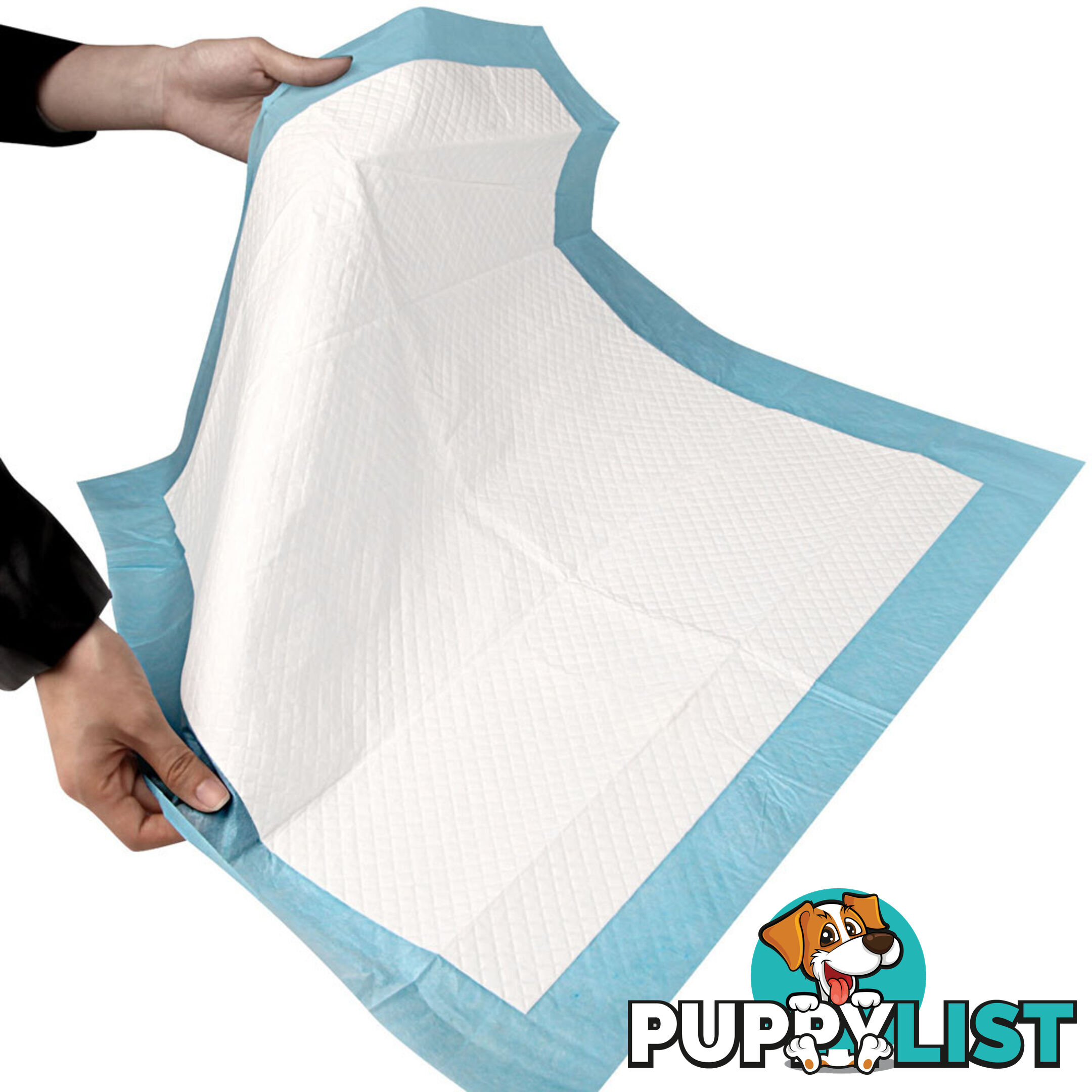 200 Puppy Pet Dog Toilet Training Pads Blue