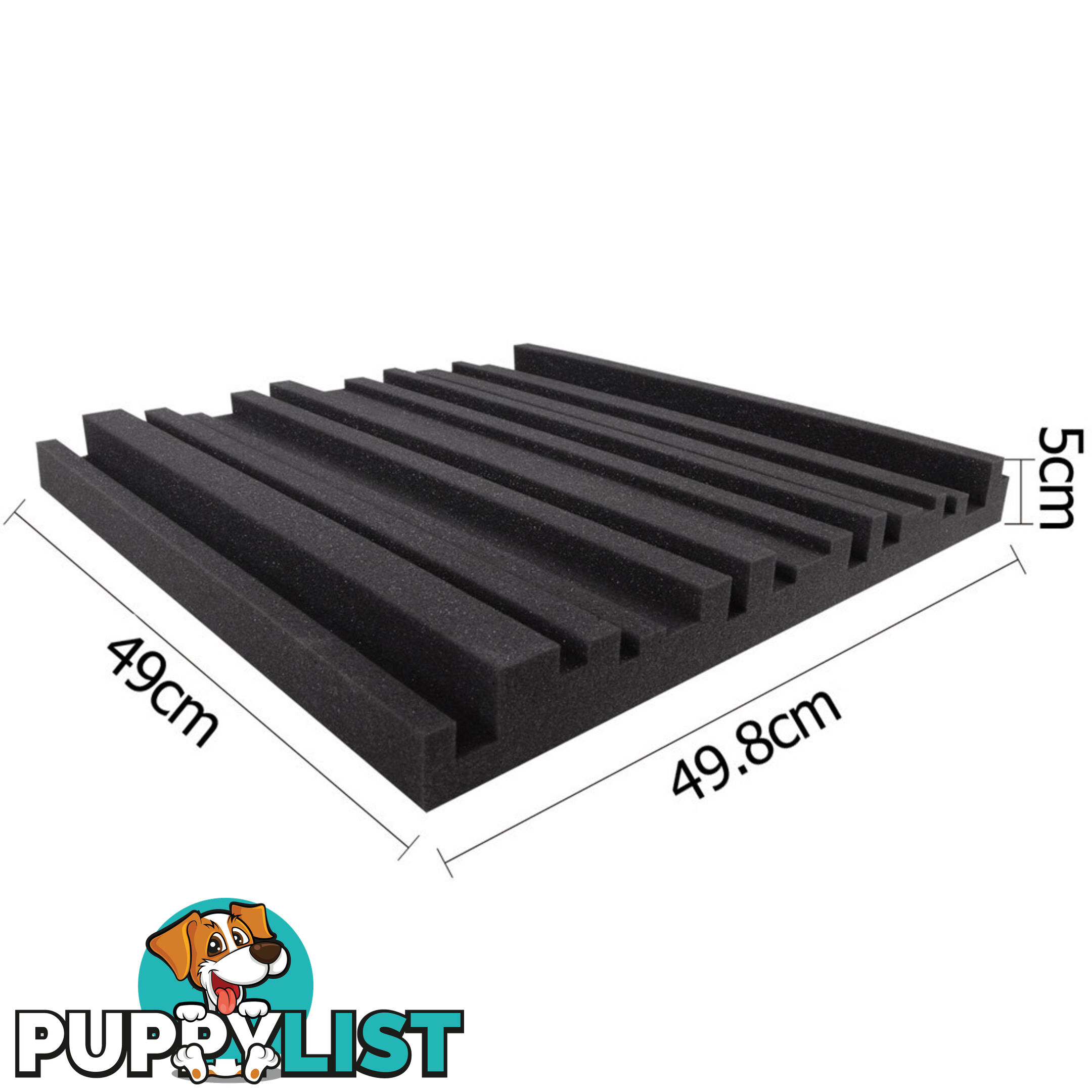 Metro 50 x 50cm Acoustic Foam Panels