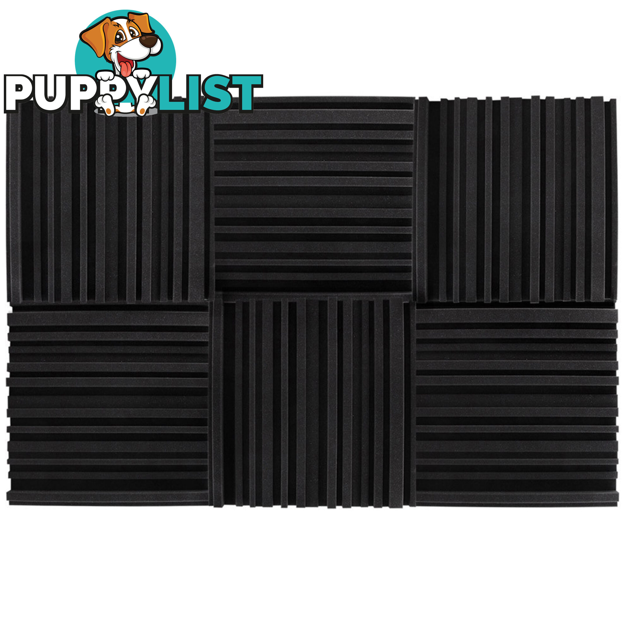 Metro 50 x 50cm Acoustic Foam Panels