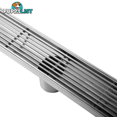 Heelguard Stainless Steel Shower Grate Drain Floor Bathroom 900mm