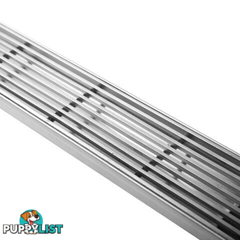 Heelguard Stainless Steel Shower Grate Drain Floor Bathroom 900mm