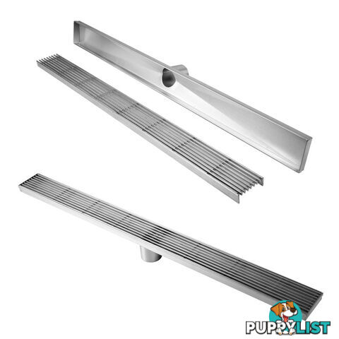 Heelguard Stainless Steel Shower Grate Drain Floor Bathroom 900mm