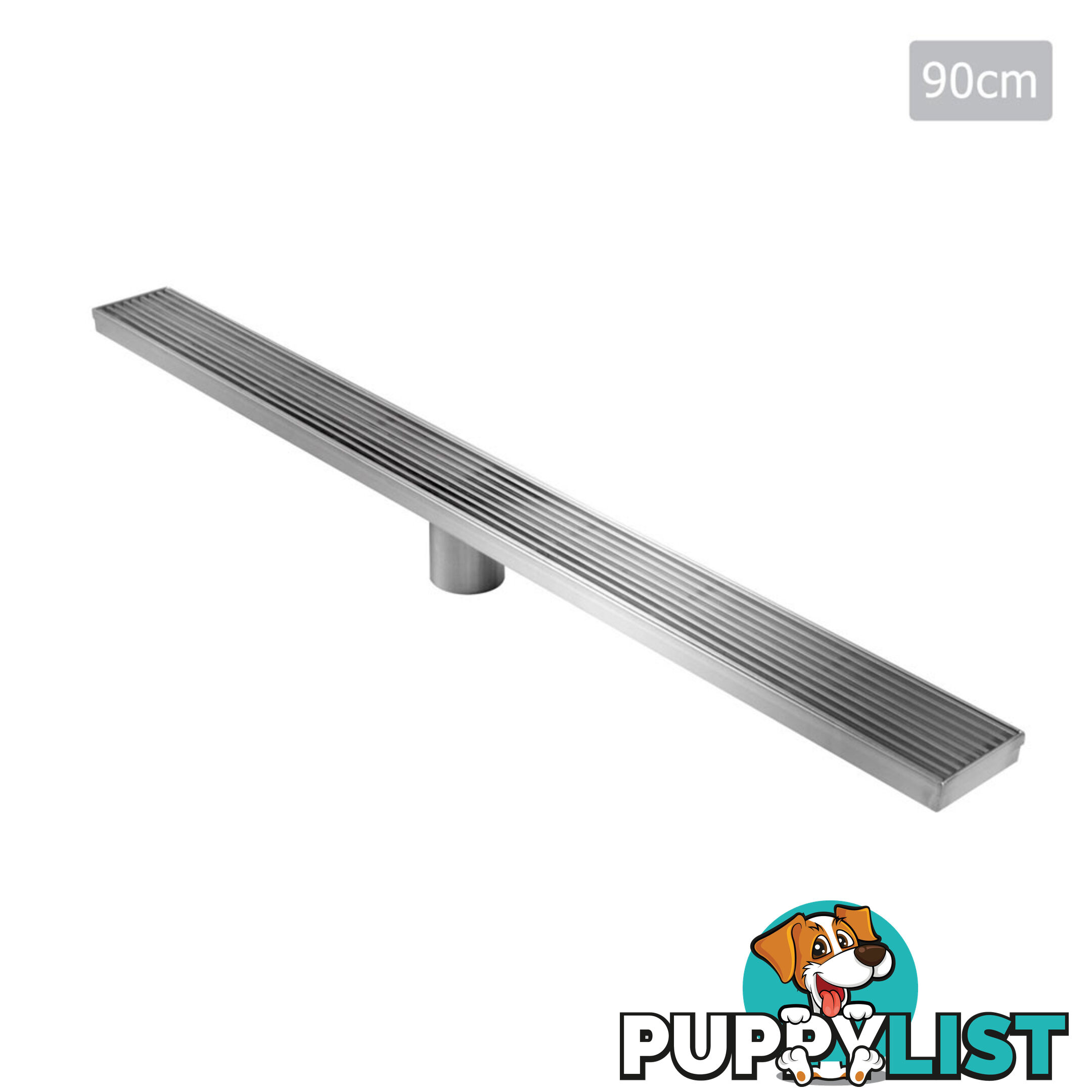 Heelguard Stainless Steel Shower Grate Drain Floor Bathroom 900mm