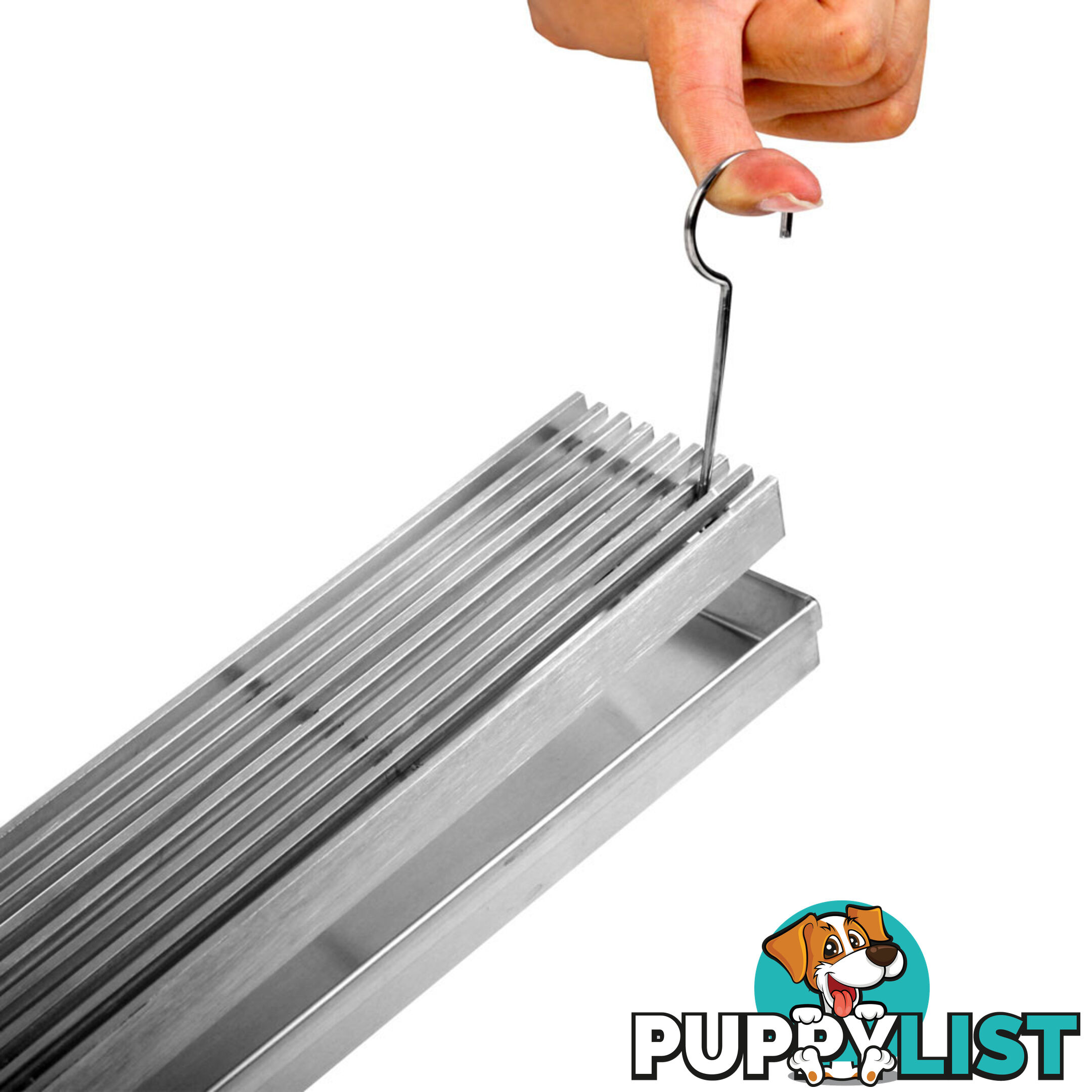 Heelguard Stainless Steel Shower Grate Drain Floor Bathroom 900mm