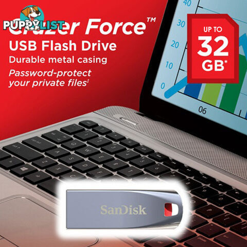 Sandisk Cruzer Glide CZ60 32GB USB Flash Drive