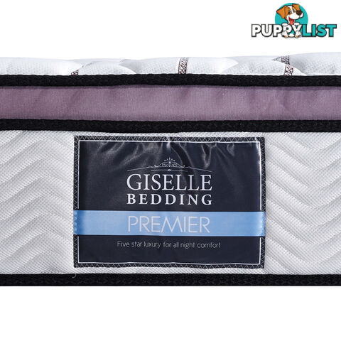 Cool Gel Memory Foam Euro Top Pocket Spring Mattress Double