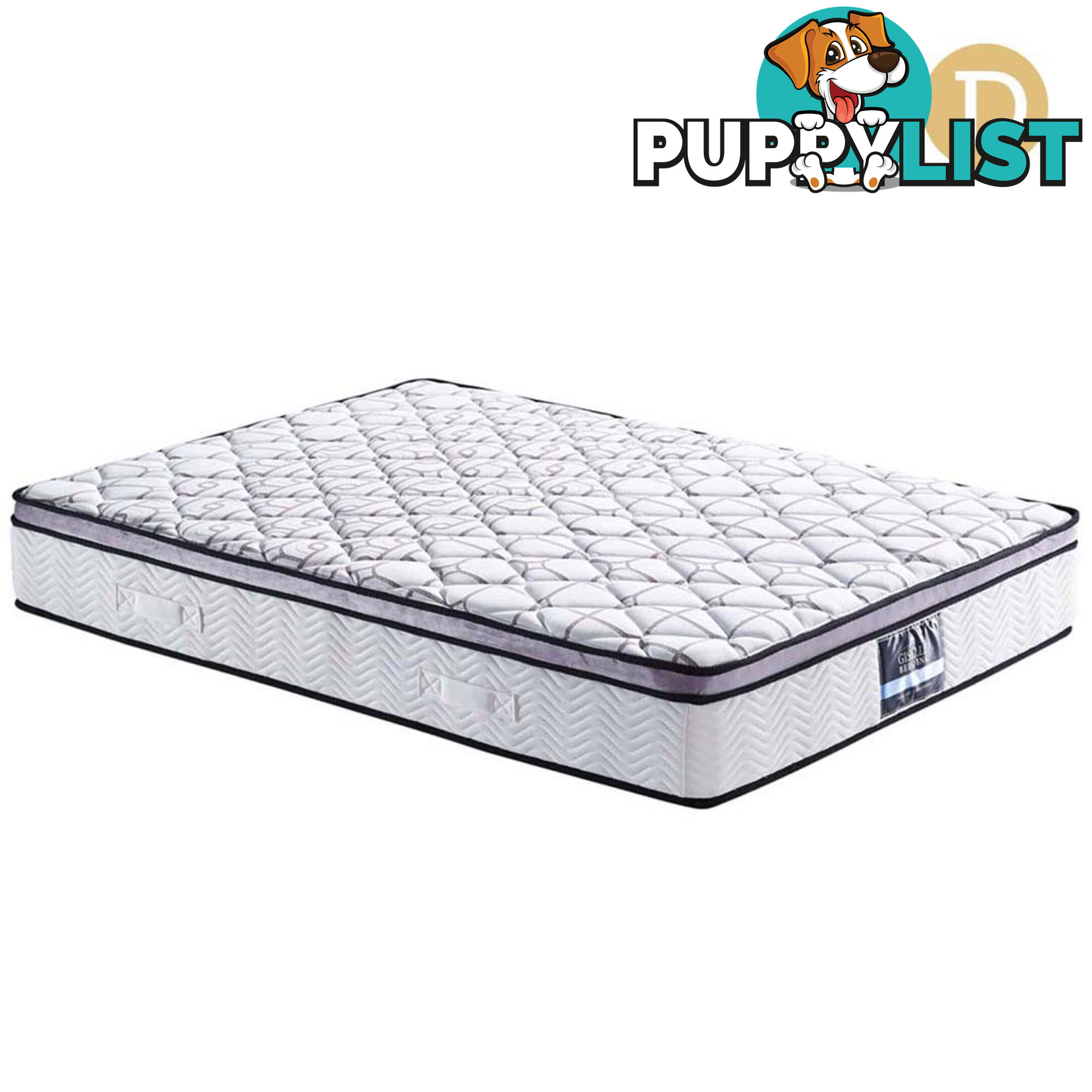 Cool Gel Memory Foam Euro Top Pocket Spring Mattress Double