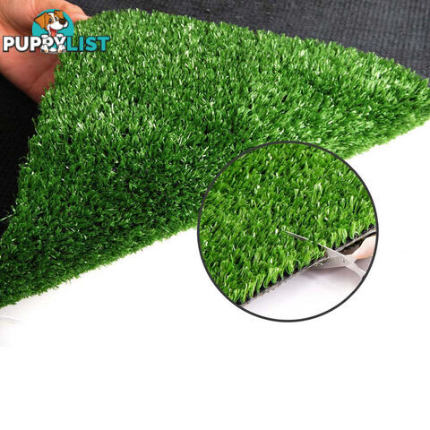 Artificial Grass 10 SQM Polypropylene Lawn Flooring 15mm Green