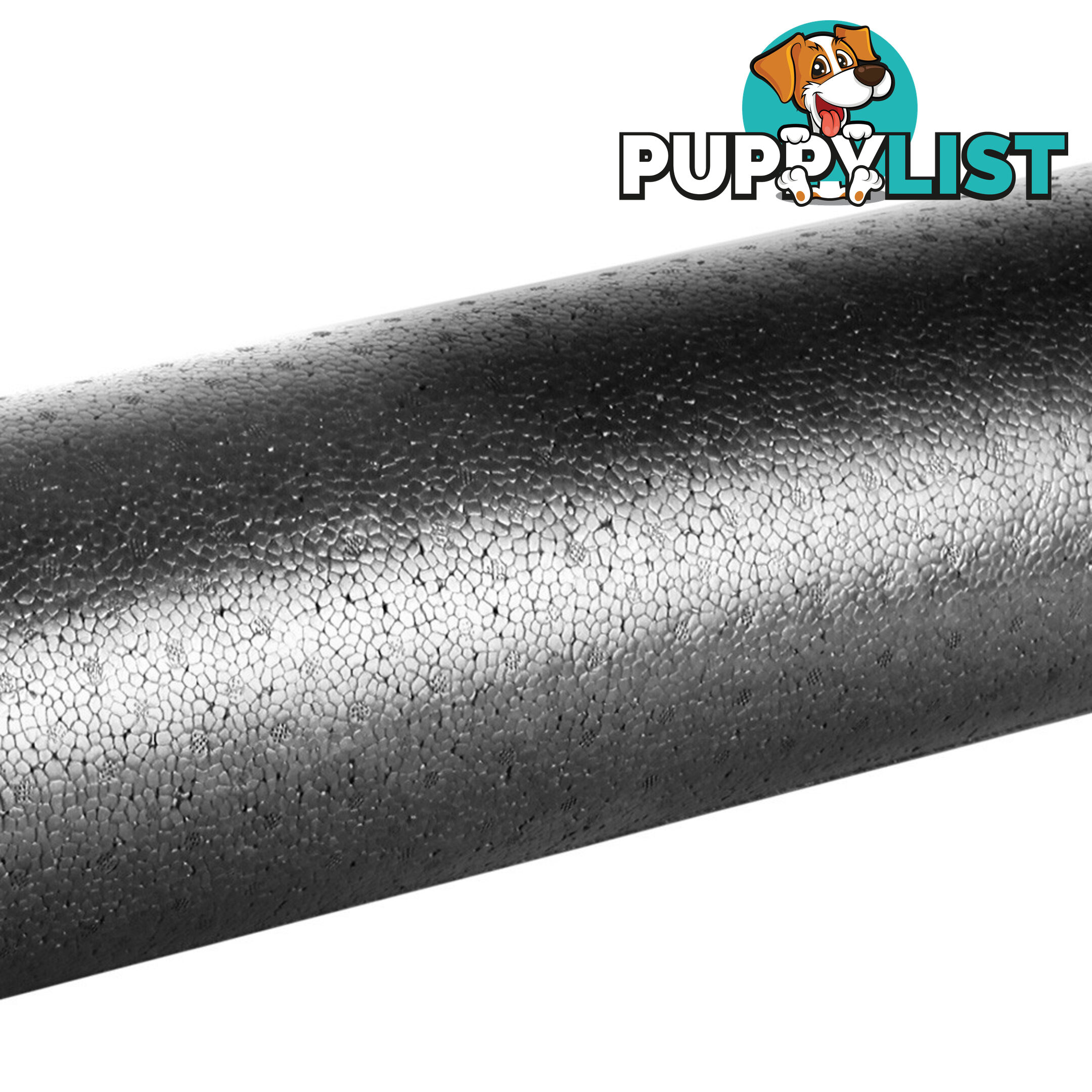 Yoga Gym Pilates EPP Stick Foam Roller Black 45 x 15cm