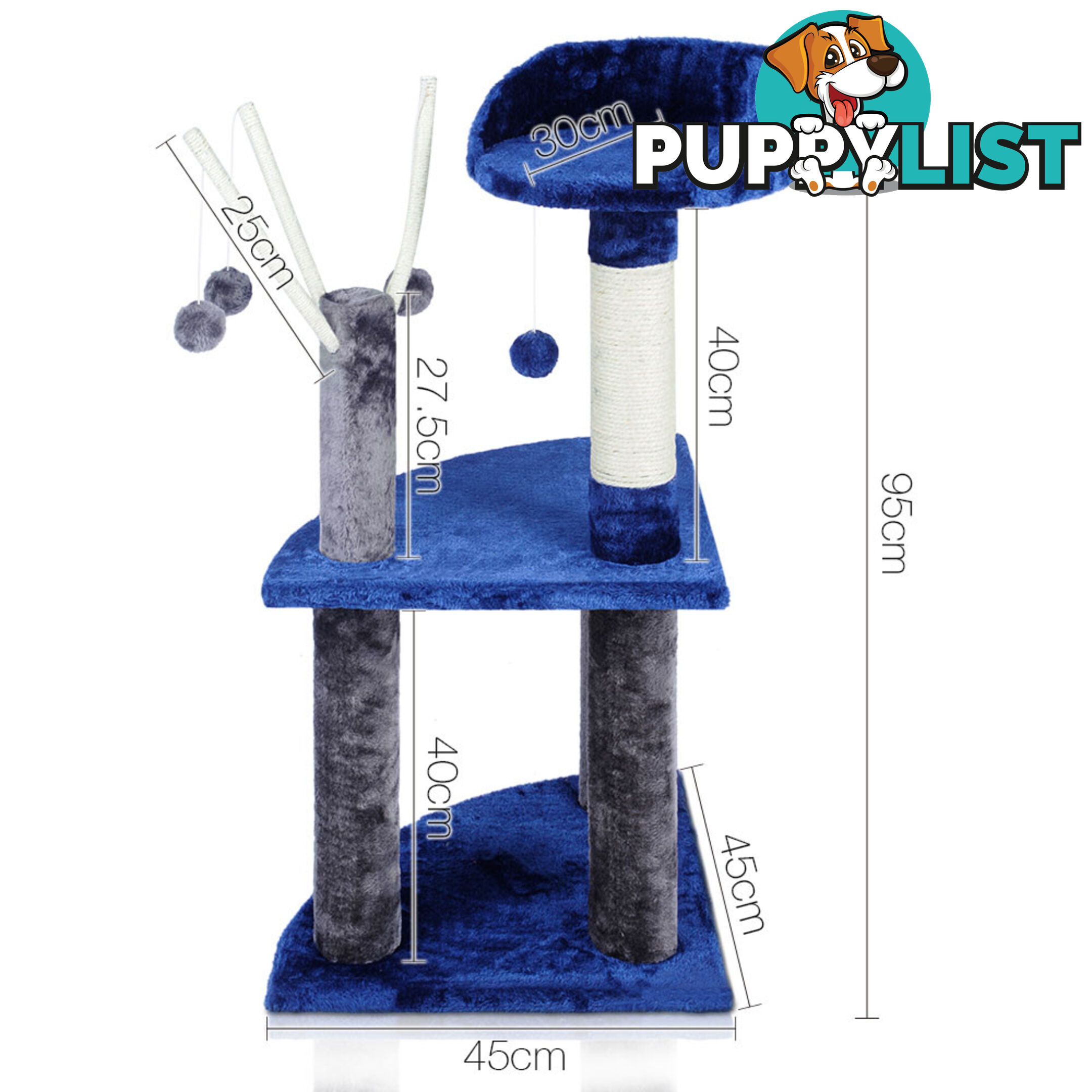 Medium Cat Tree Scratcher  95CM